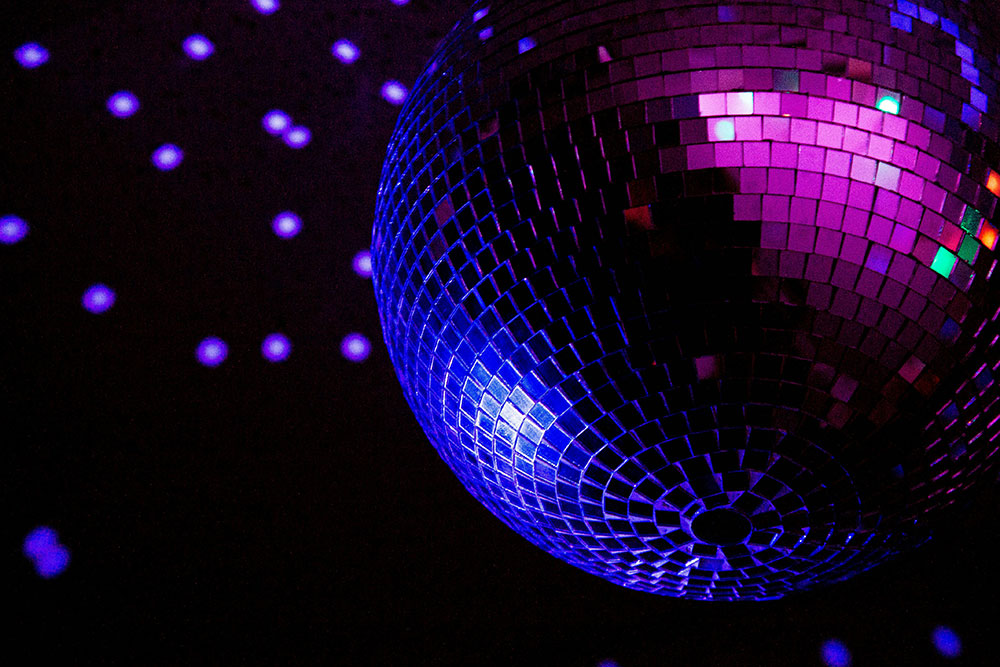 disco ball rental for a 70s themed party