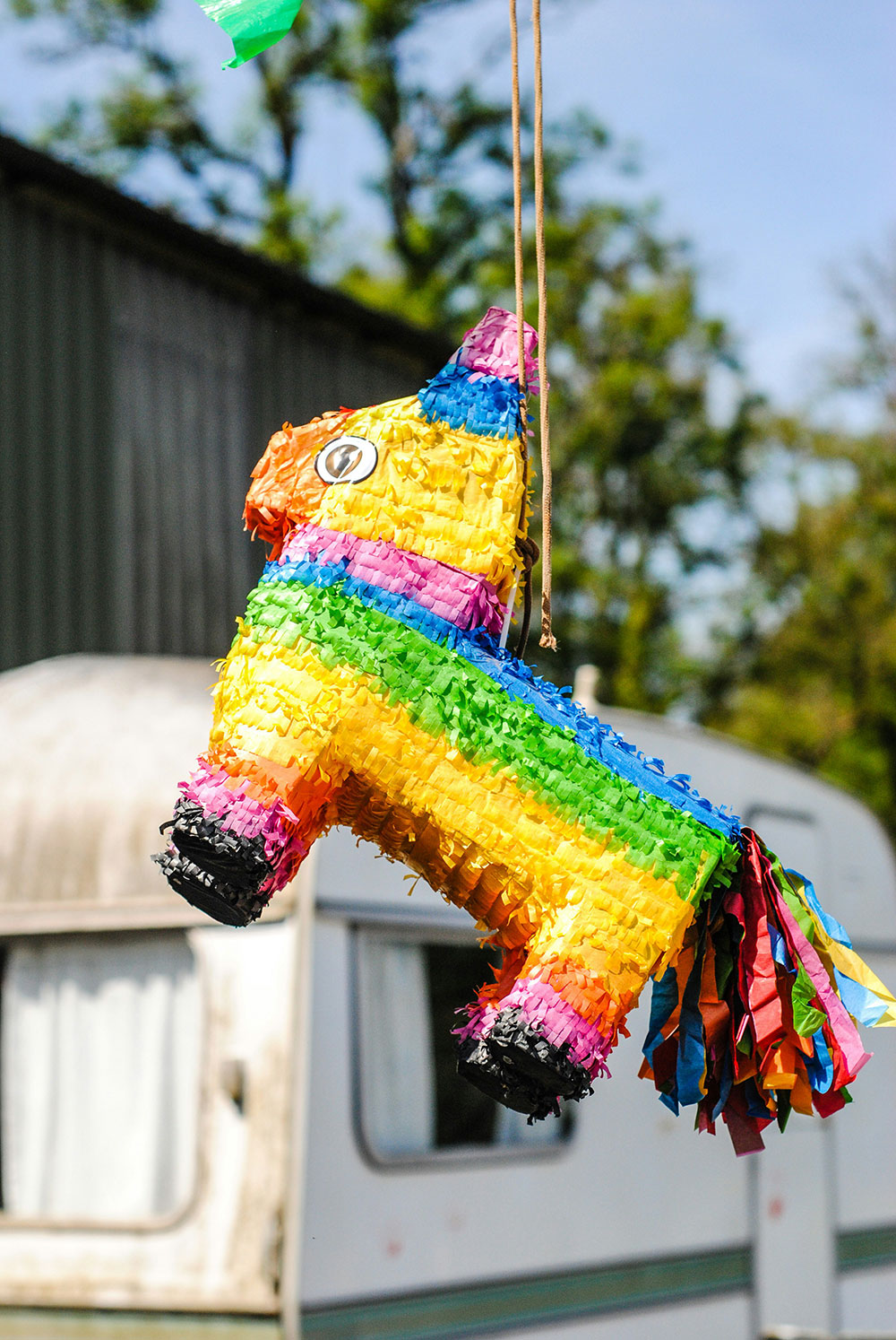 pinata at a kids party