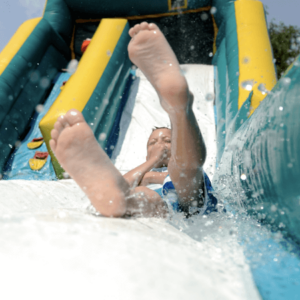 inflatable water slide rental