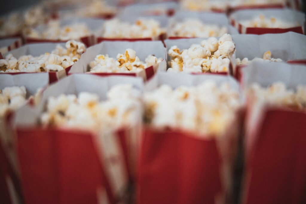 popcorn at the movies