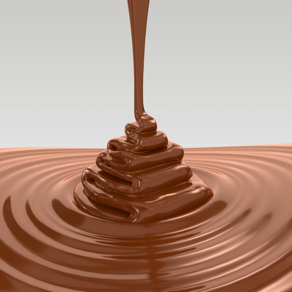 melted chocolate