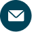 Email dark teal icon