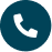 Phone dark teal icon